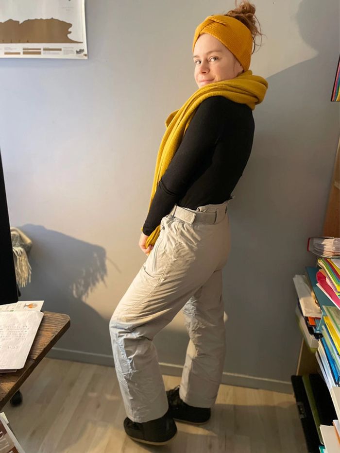 Pantalon ski gris - photo numéro 2