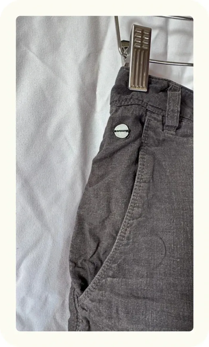 Short toile léger été homme Superdry Taille S 36 - photo numéro 2