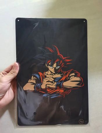 Cadre métallique Goku