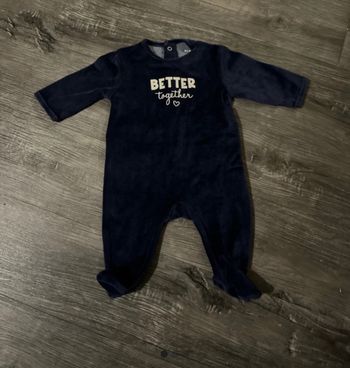 Pyjamas bleu kiabi bébé 3m