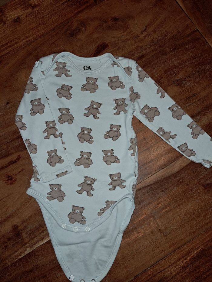 Lot 5 bodies 12-18 mois - photo numéro 3