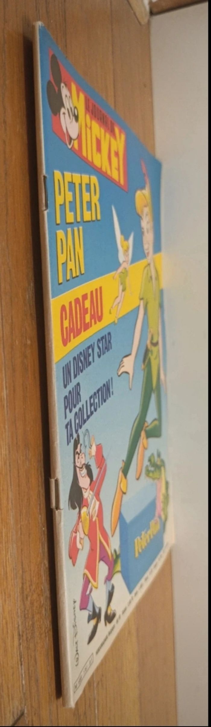 Ancien journal de mickey avec cadeau Disney star Peter pan N°1761 - 1986 vintage - photo numéro 10