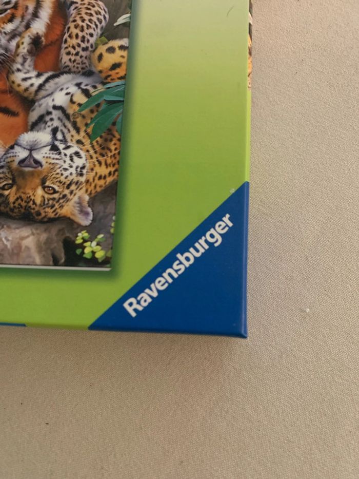 Puzzle Ravensburger la sieste des félins - photo numéro 5