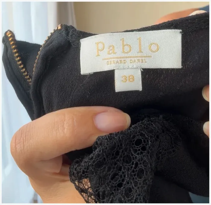 Robe Pablo noire 38 très bon état - photo numéro 4