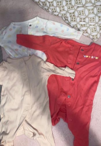 3 pyjama 0/1 mois