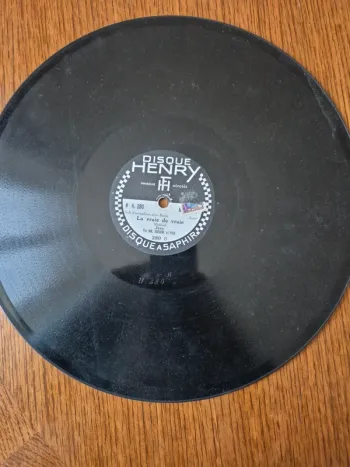disque a saphir henry