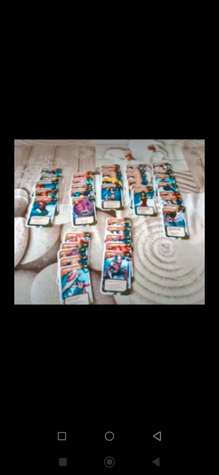 Cartes Marvel - photo numéro 2