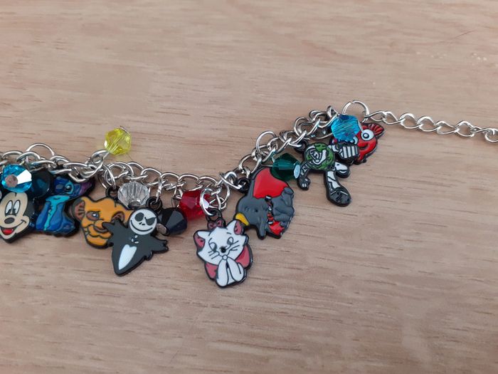 Bracelet breloque acier inoxydable Disney - photo numéro 5