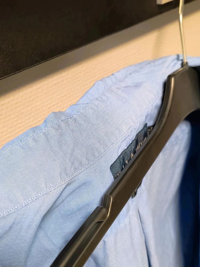 🌟 Chemise Ralph Lauren vintage bleu clair Yarmouth manches courtes – Style intemporel 🌟 - photo numéro 12
