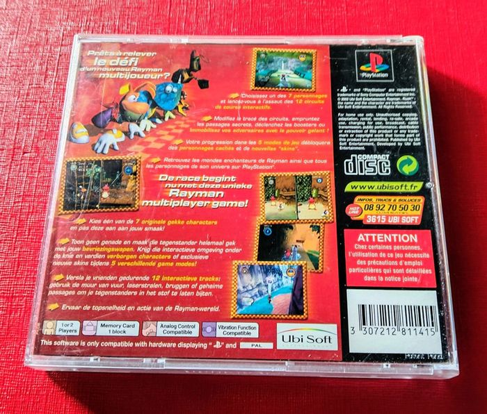 Jeu Sony PlayStation 1 Rayman rush - photo numéro 3