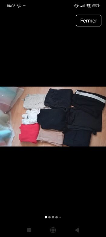 Lot vêtements
