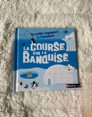 Livre macdo La course sur la banquise.