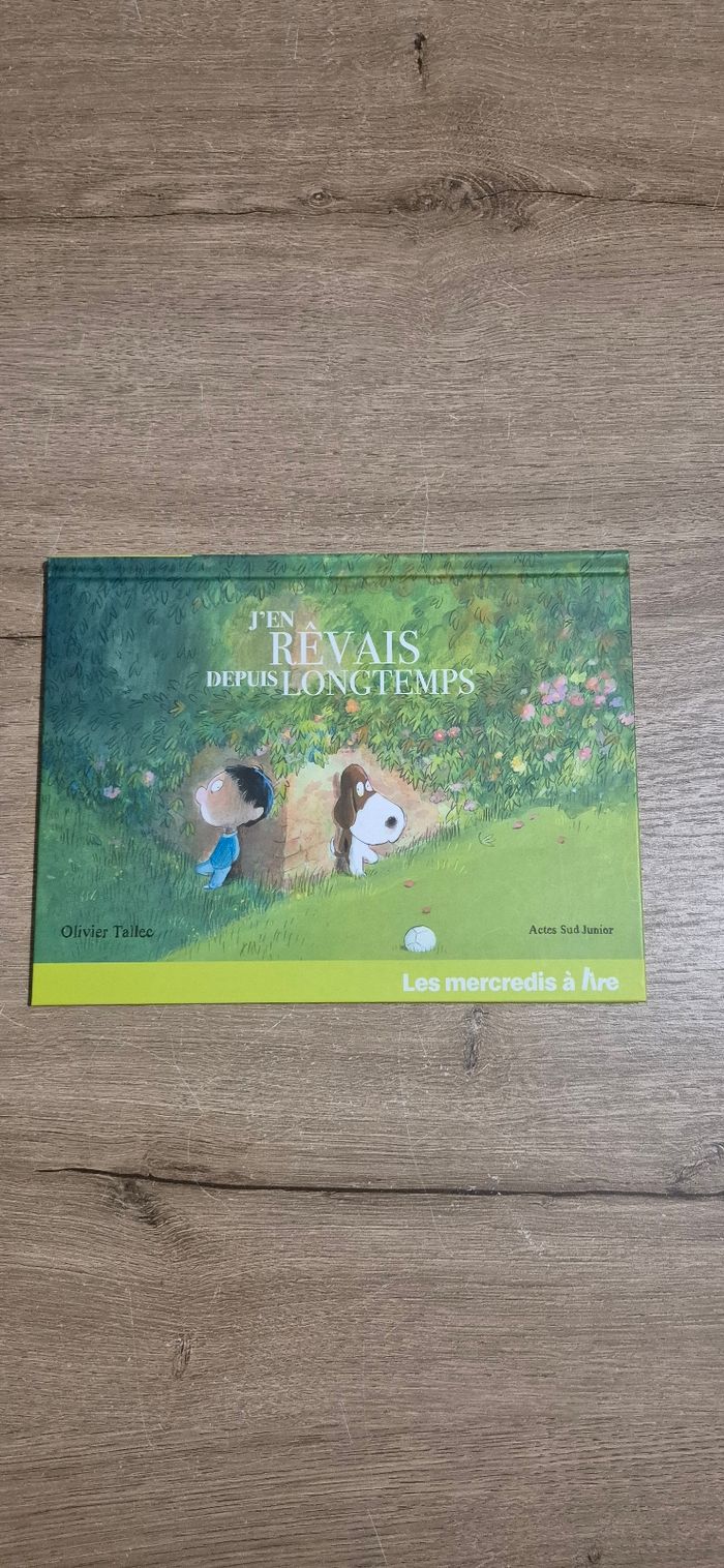 Livre J'en rêvais depuis longtemps