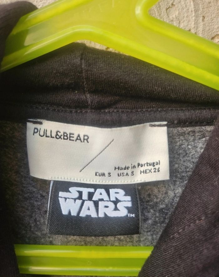 Sweat à capuche noir star wars - photo numéro 4