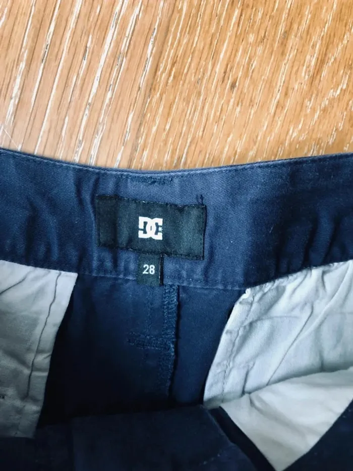 DC shoes chino Short navy blue Mens W28 - photo numéro 3