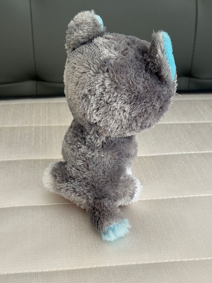 Petite peluche loup gris et blanc de Ty - photo numéro 2