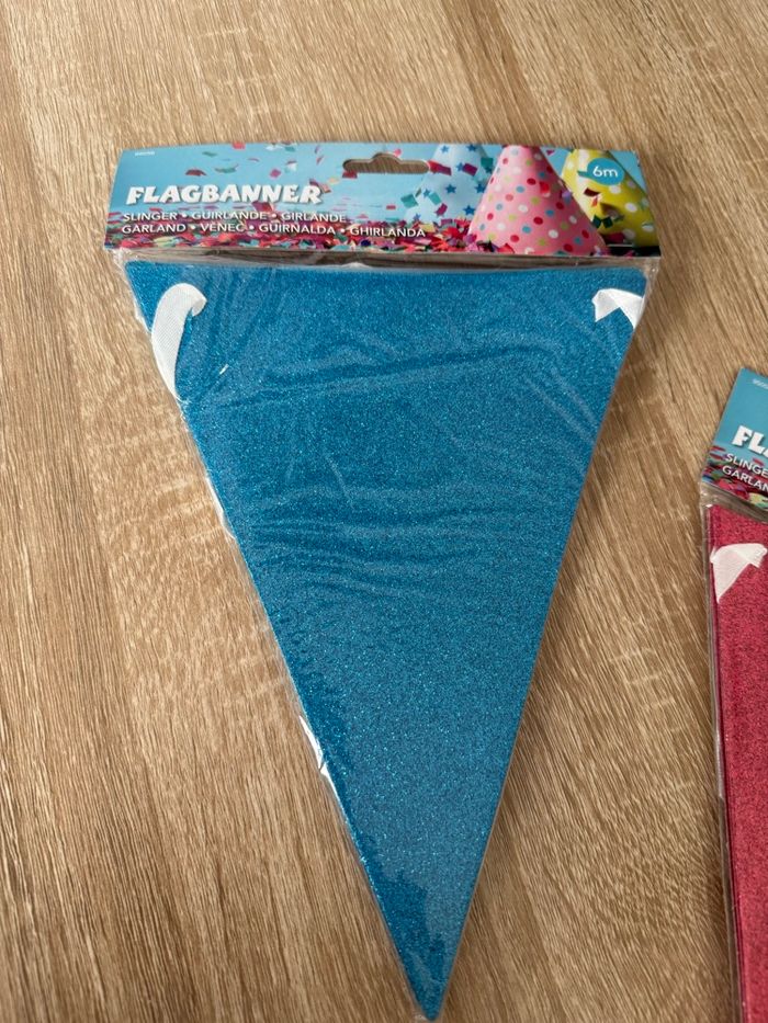Banderole guirlande pour gender reveal fille ou garçon neuf - photo numéro 2