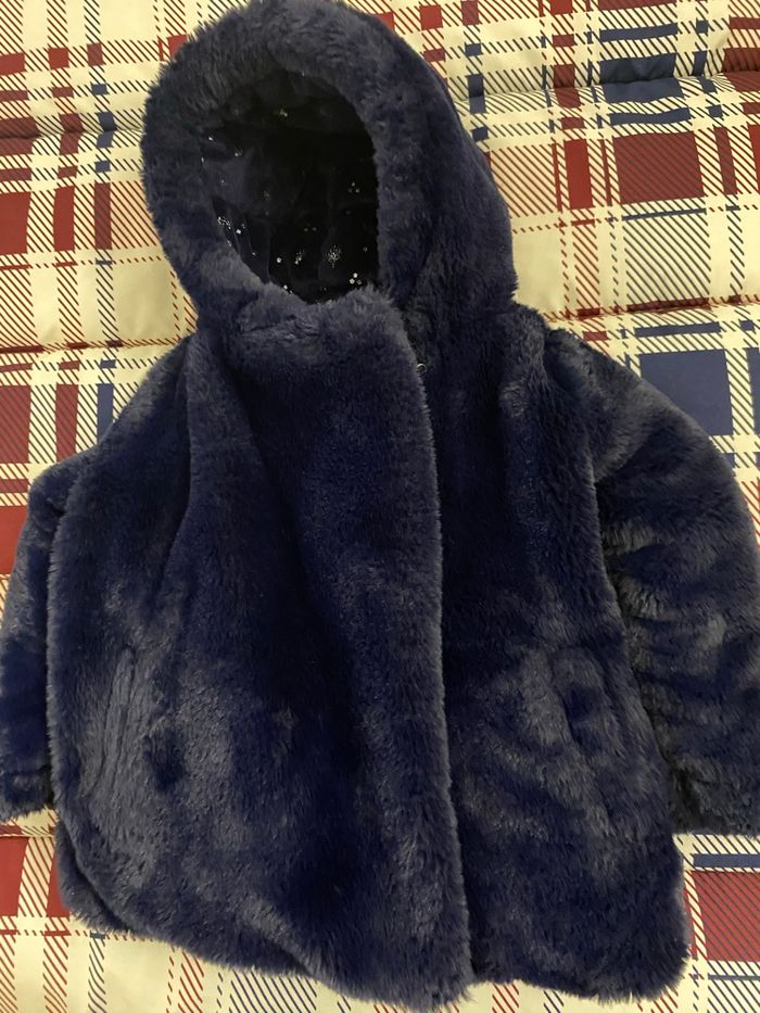 Manteau fille réversible - photo numéro 2