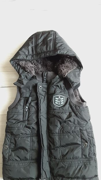 Vêtement garçon blouson veste sans manches Orchestra 3 ans