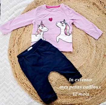 Ensemble 12 mois fille