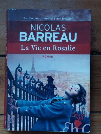 Nicolas Barreau La Vie en Rosalie Paris amour comédie