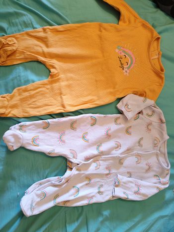 Lot de 2 pyjamas 6mois