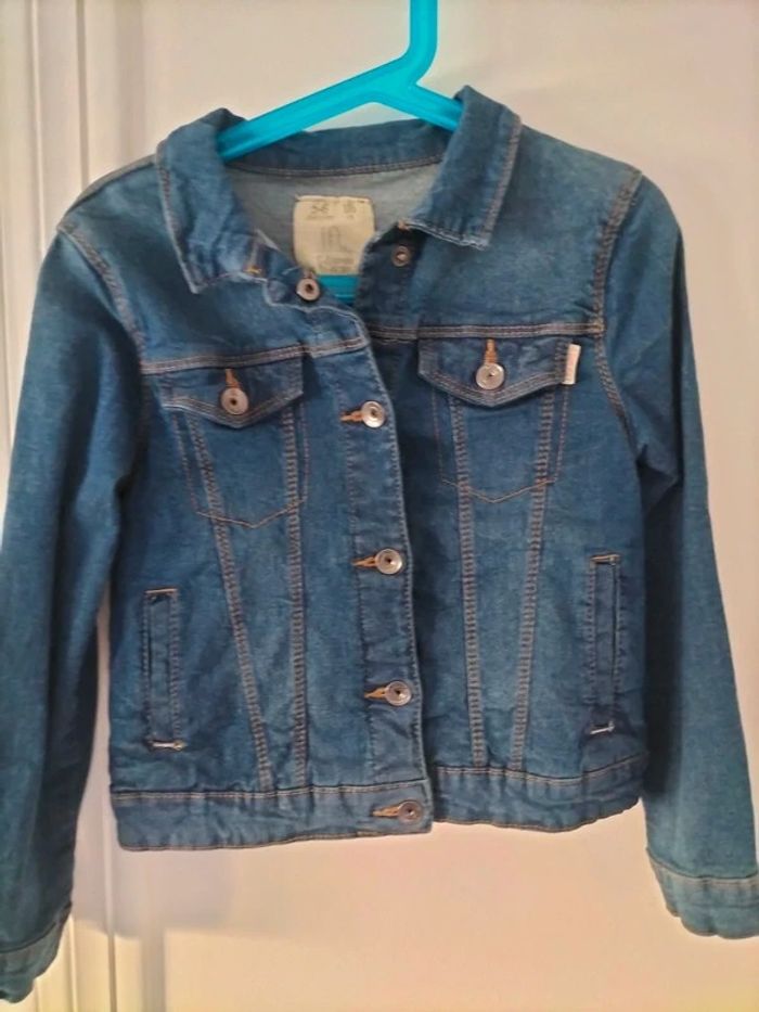 Veste en jean pour fille - photo numéro 2