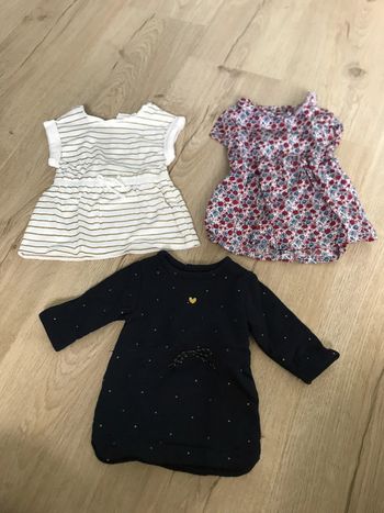 Lot de 3 robes