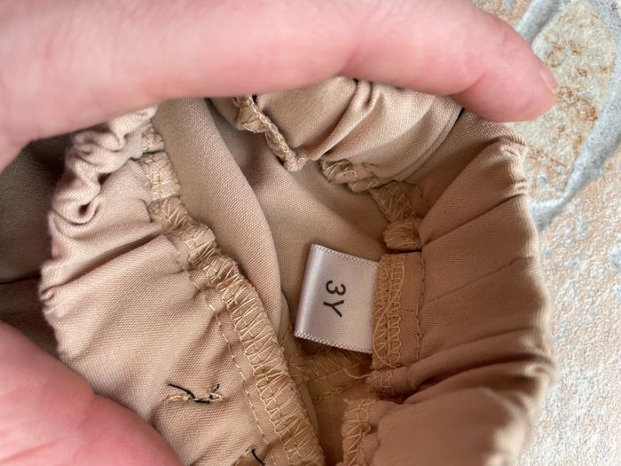 Short crème garçon - photo numéro 3