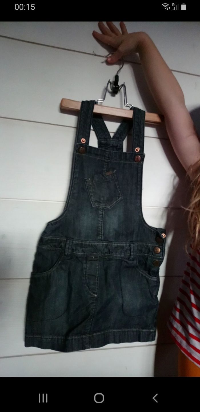 Salopette en jeans 5ans