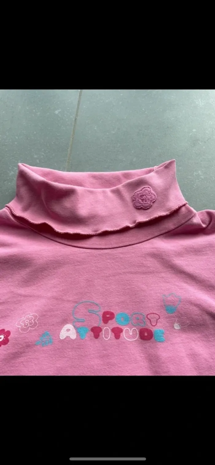 Lot sous pull col roulés fille hiver - photo numéro 7