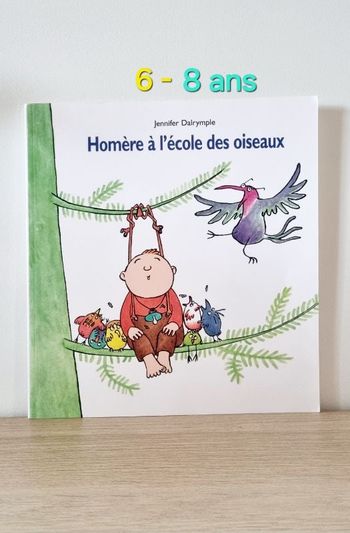 Livre jeunesse " Homère à l'école des oiseaux "