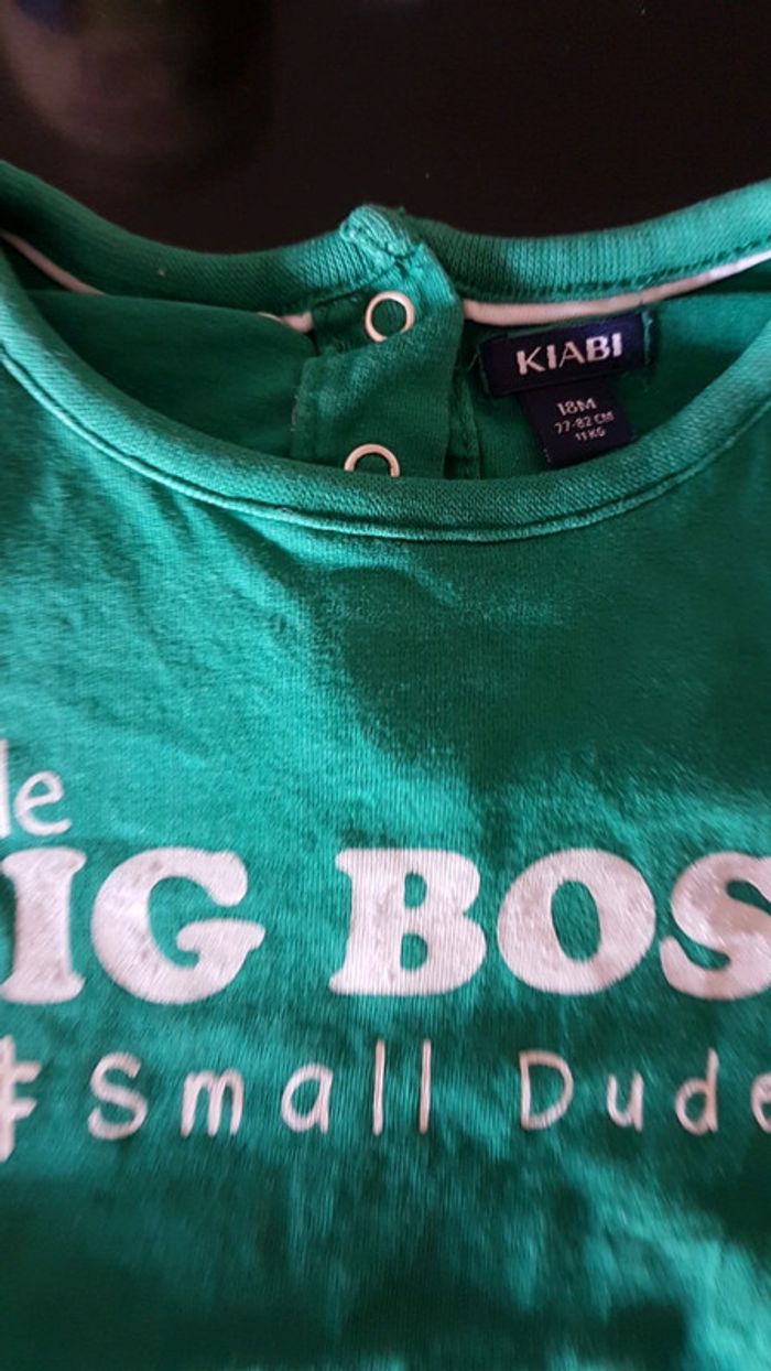 Tee shirt garçon 18 mois - photo numéro 3