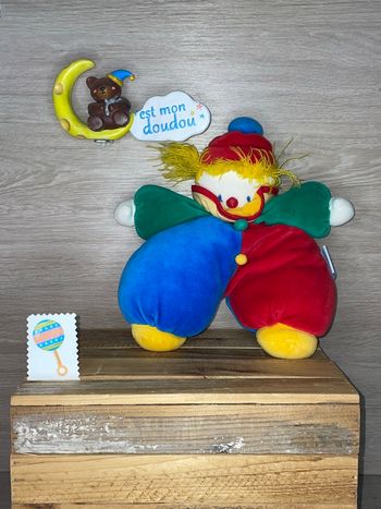 MR139 doudou clown 🤡 moulin roty