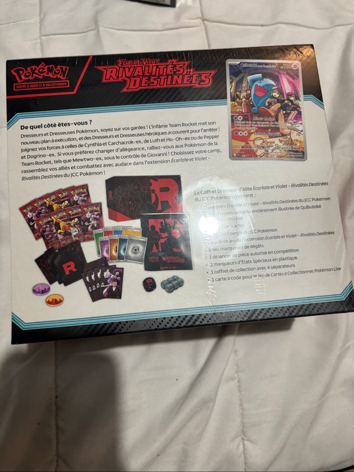 ETB rivalité destinée (team rocket) ev10 Pokémon - photo numéro 3