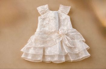 Robe cérémonie / fête — 6 mois (très bon état) 