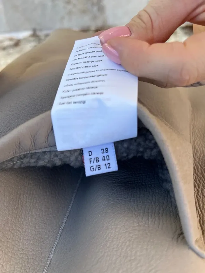Manteau bi matière - photo numéro 5