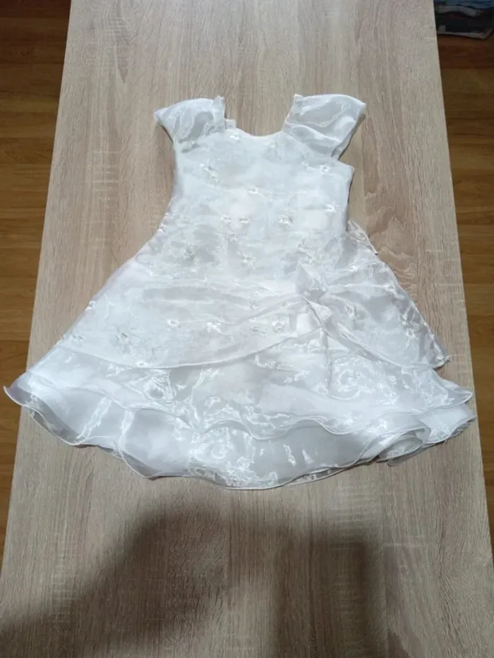C52 robe cérémonie blanche 24_36 mois