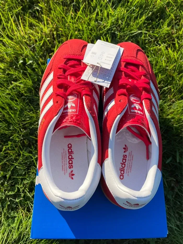 Adidas Originals Gazelle Better Scarlet White - Femme 38 2/3 - photo numéro 6
