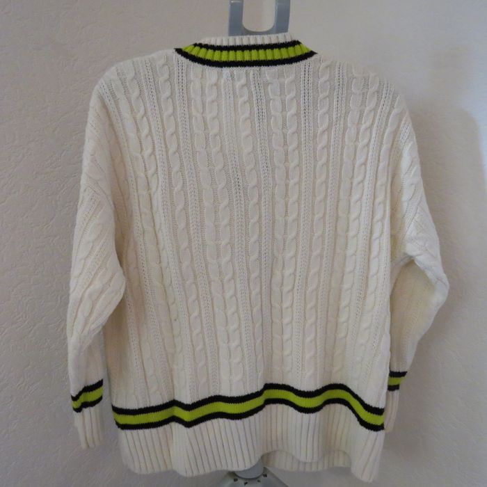 Pull oversize col V style varsity FB Sister 🤩 S / 36 / 8·Très bon état - photo numéro 6