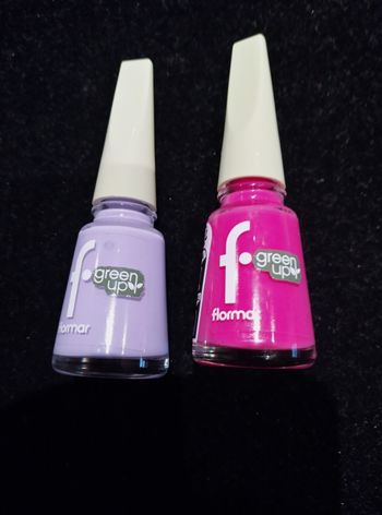Lot de 2  vernis à ongles green up de flormar