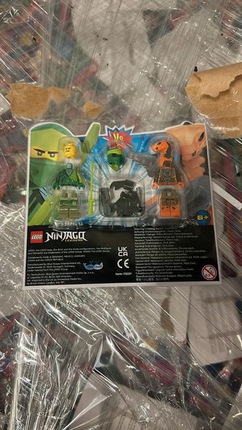 Double lego ninjago lloyds et serpent