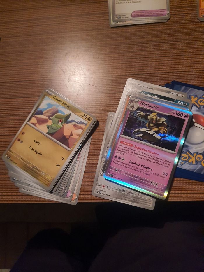 Lot de 44 cartes pokemon série fable nébuleuse - photo numéro 5