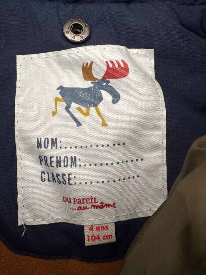 Manteau chaud 4 ans DPAM - photo numéro 6