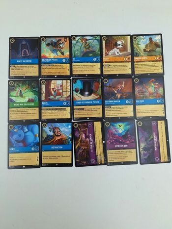 Lot 26 : 30 x Lorcana FR chap. 3 : CO + UNCO