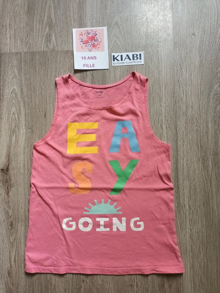 Debardeur 10 ans kiabi