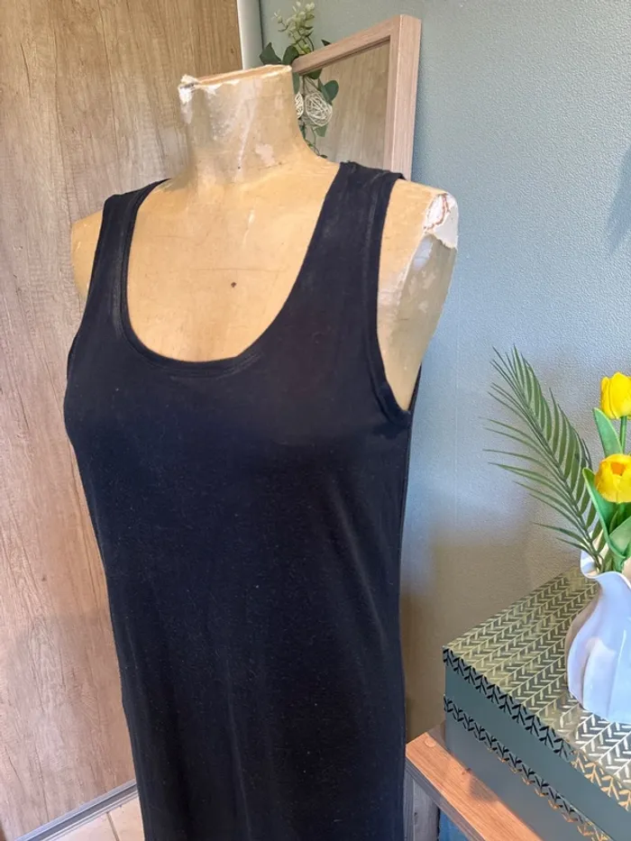 Robe tee shirt sans manches longues femme - photo numéro 2