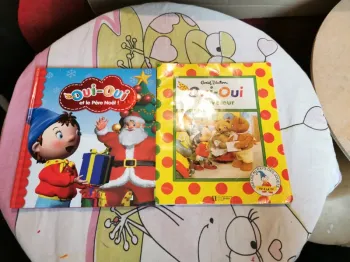 Lot de 2 livres oui oui
