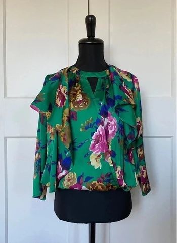 Ensemble cardigan et top à fleurs taille 38