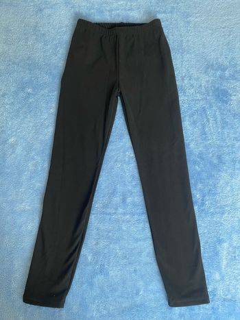 Leggings hiver fille 11/12 ans Noir
